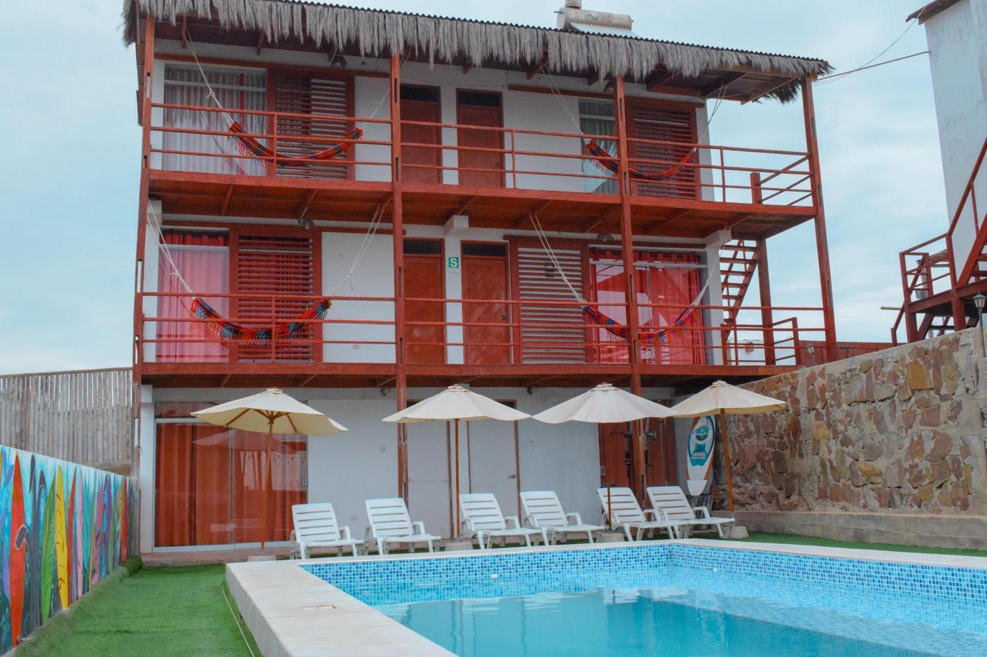 Hotel Mangata Lobitos Esterno foto